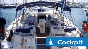 Oceanstar charter yacht cockpit